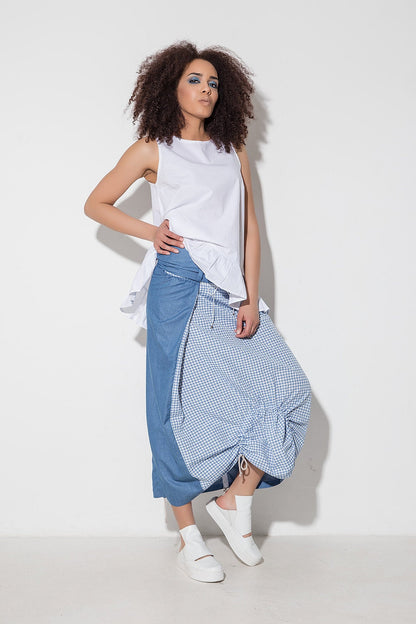 Maxi linen skirt - GINGA