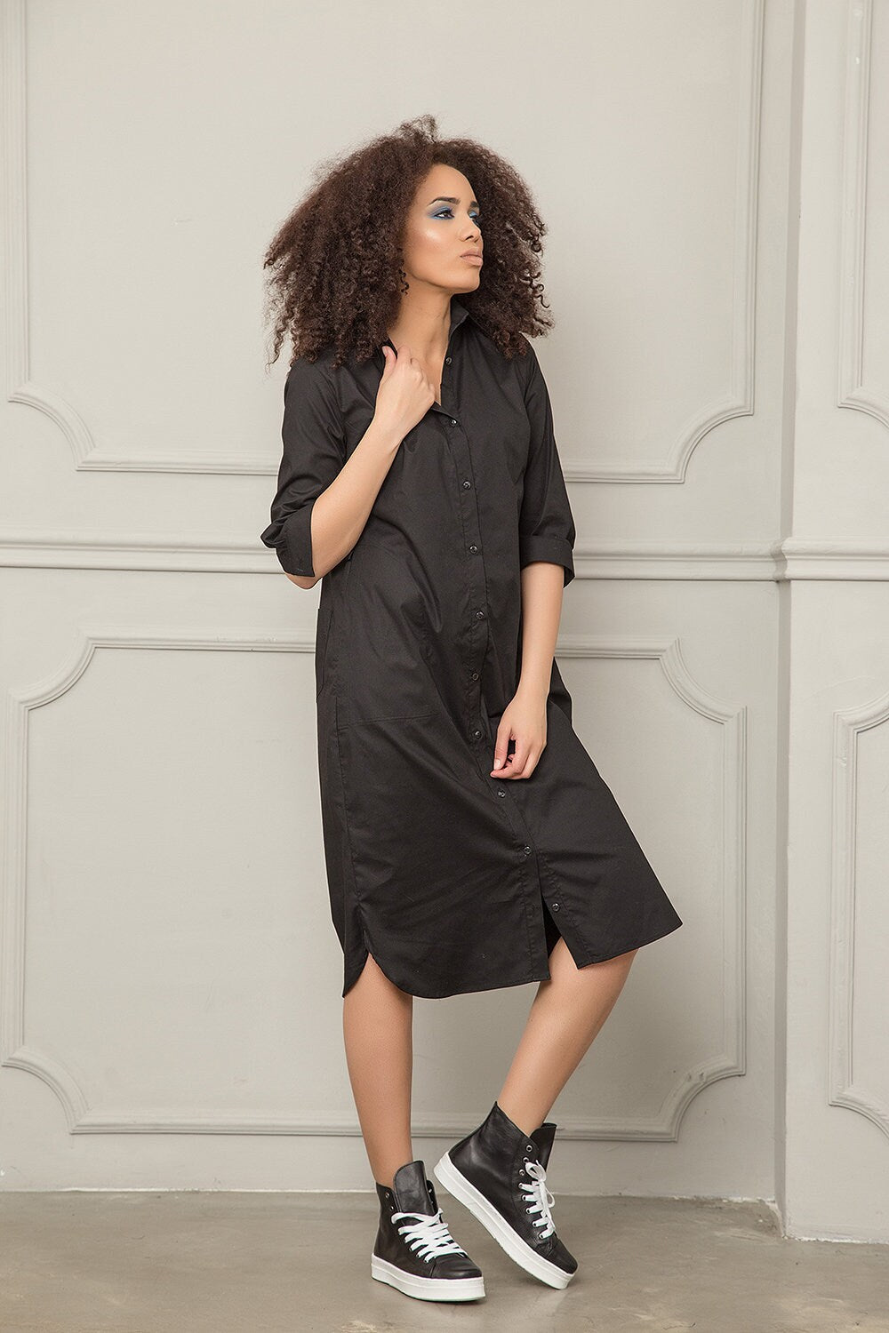 Midi shirt dress - TARU