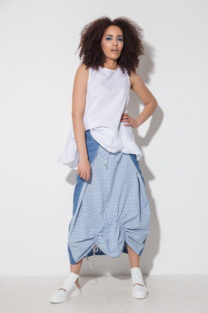 Maxi linen skirt - GINGA