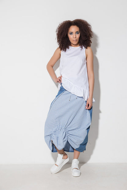 Maxi linen skirt - GINGA