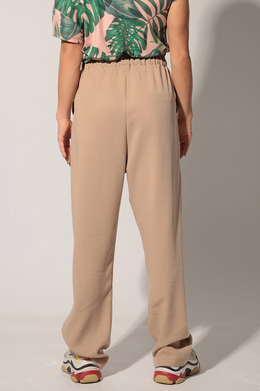 Stylish high-waisted trousers - DUNI