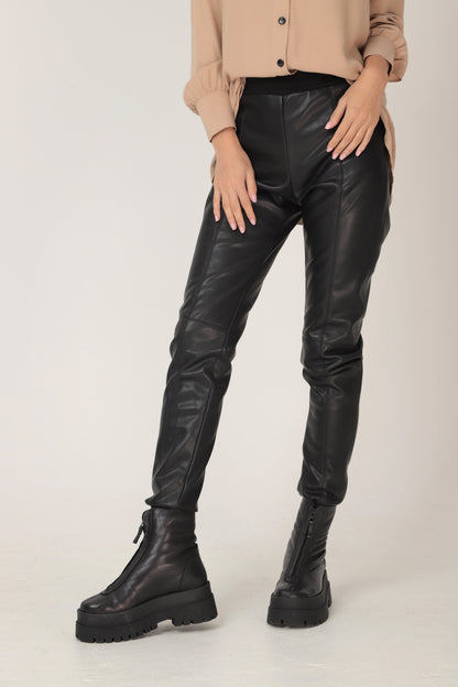 SIKA - Faux leather leggings