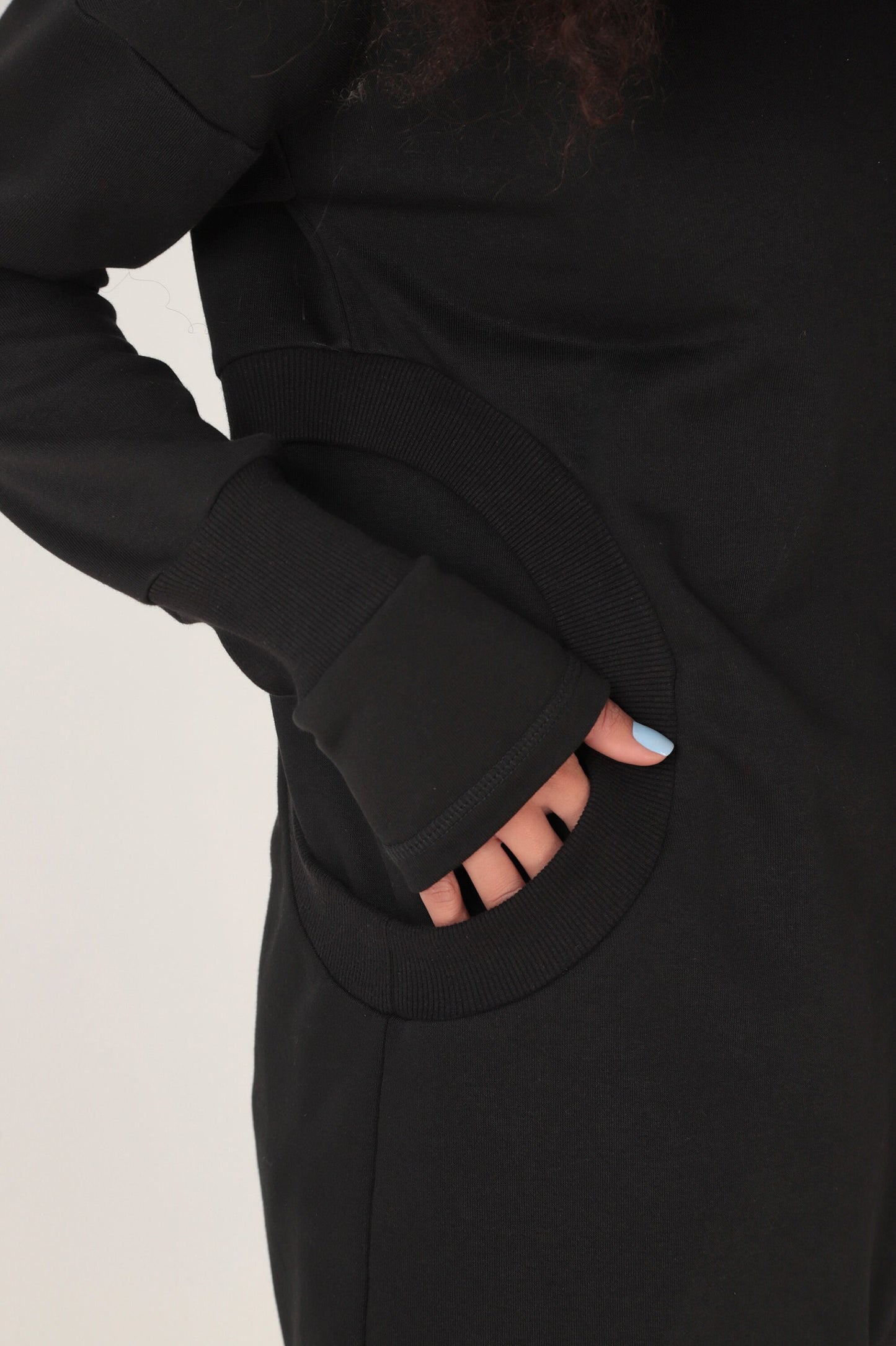 Asymmetrical hoodie - ORINA